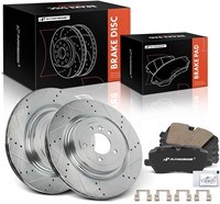 14.37 Drilled Rotors+Pads for Land Rover
