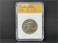 1942 Walking Liberty Half NPG MS-65