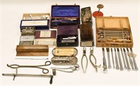Large Lot Of Vintage / Antique Medical Tools