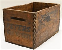 Vintage Peters High Velocity Shot Shell Crate