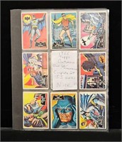 Complete Set (55) 1966T Batman Trading Cards