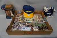 FOOTBALL GRAB BOX WITH CARDS INCLUDING: