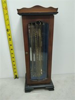 vertical jewelry box with chains