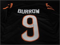 Joe Burrow signed football jersey COA