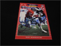 Tony Dorsett signed football card COA