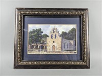 Signed George Boutwell Mission San Francisco Print