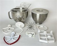 Selection of Kitchen Aid Mixing Bowls