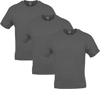 LOT OF 3 Gildan Mens Heavy Cotton T-Shirt MEDIUM