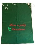**Two Green One Red Christmas XLG Felt Bags