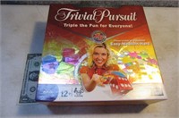 Trivial Pursuit Board Game 3-Level Anniversary