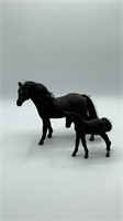 Black Velvet Stallion & Pony Figures
