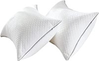 Queen Size 2 Pack Pillows for Bed