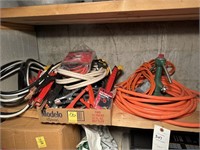 Air Hose, Extension Cord, Sprinkler, Jumper Cables