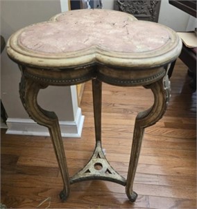 Vintage French Styled Wood side table