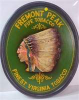 3D Fremont Peak Pipe Tobacco Sign