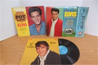 3 Elvis Record Albums