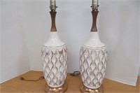 Vintage Lamps 21"H