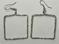 Sterling Silver Earrings Approx Retail $100