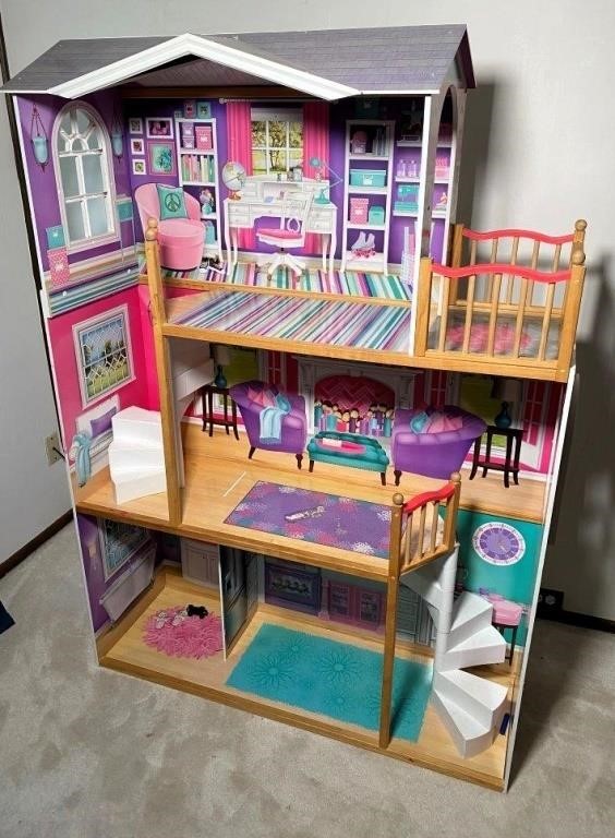 64" Doll house - VG condition