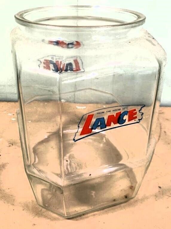 vintage Lance cracker jar