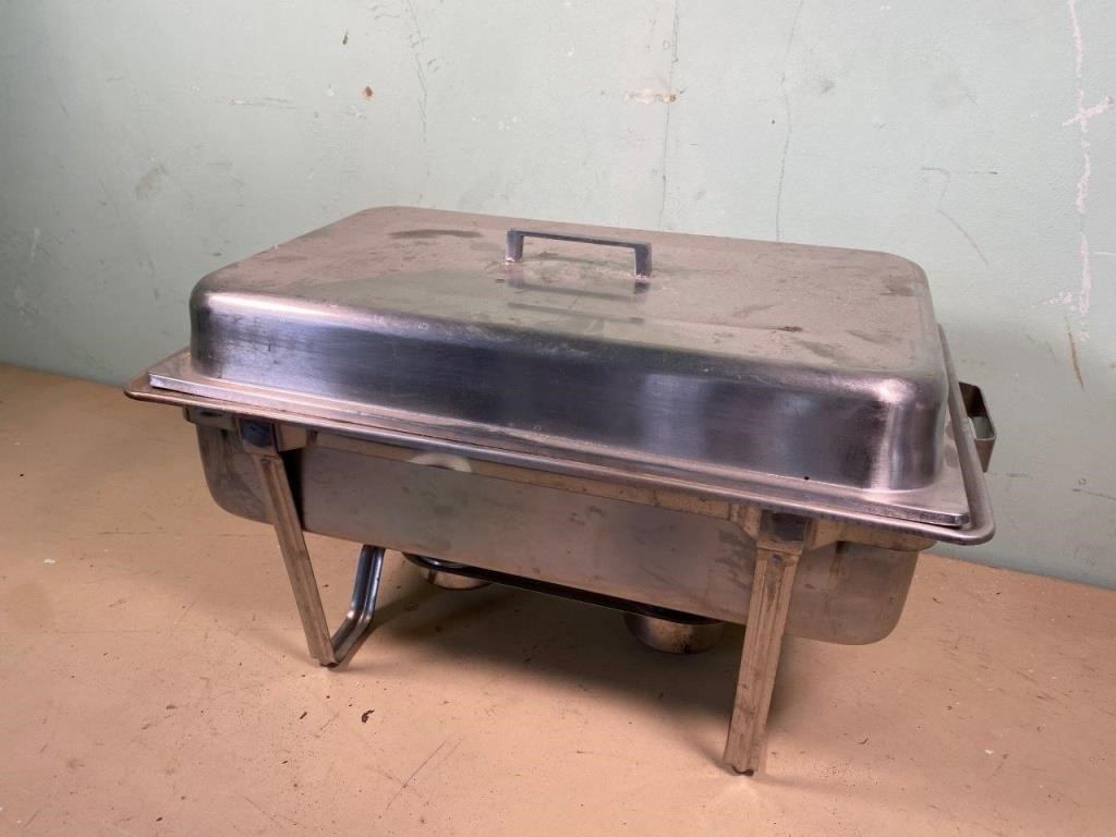 stainless chafing pan - good condition