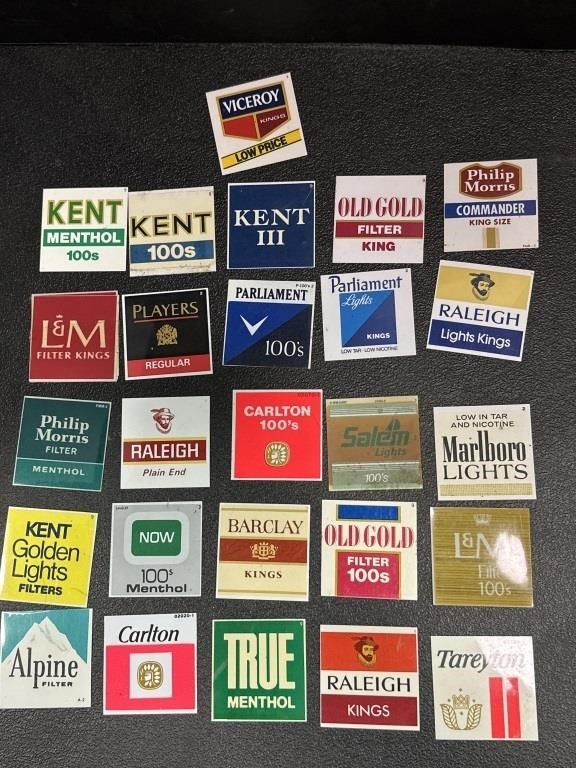 Cigarettes Vending Machine Labels