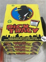 Dick Tracy Cards (lot of 4 boxes)