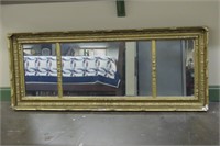 Large Wall Mirror in Gilt Frame