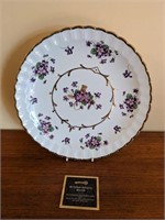 Alpine White Wood & Sons England Decorative Plate