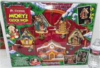 Mickey’s Christmas clock shop in box