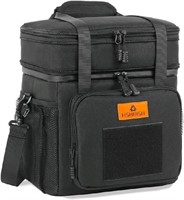 HSHRISH Double Deck Large Tactical Lunch Bag for A