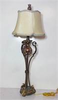 Vintage Buffet Lamp with Shade