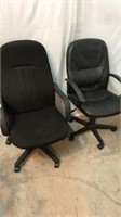 2 Black Office Chairs Q8A
