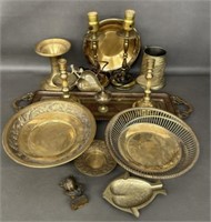 Mid-Century Modern Brass Collection