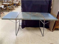 Vintage Metal Camping Table