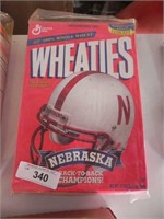 Vintage Huskers Back-to-Back Wheaties Box