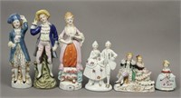 6 Vintage Victorian Figurines - Occupied Japan