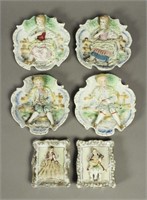 Porcelain Victorian Wall Decorations