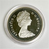 1982 Canada Queen E. II Regina Proof Silver Dollar