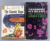 Two First Edition Theodore Sturgeon Books