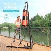 VIVOHOME Boxing Punching Bag Stand Steel Sandbag