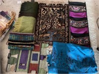 Tapestries, scarves, embroidery