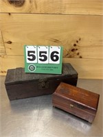(2) Early Wood Boxes