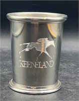 Engraved Keeneland 9oz Pewter Julep Cup