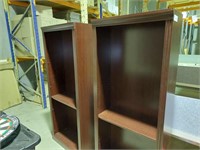 3 Timber Framed Bookshelves each Approx 1.8m