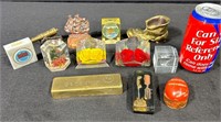 MCM Lucite Paperweight & Desk Collectible-Lot