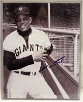 Willie Mays Autographed Picture W C O A
