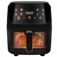 WF1160  Bluebow Air Fryer 7.5QT - 1700W Black