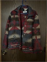 DAVID BROOKS JACKET 25% WOOL, SIZE LARGE