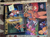 1985 masters of the universe poster six